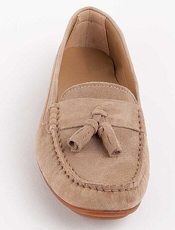 Mocassim Couro Natural Purapiel