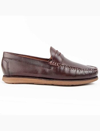 Mocassim Couro Natural Purapiel