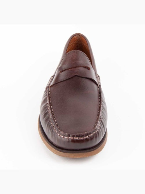 Mocassim Couro Natural Purapiel - Kiabi Mocassim Couro Natural Purapiel - Kiabi