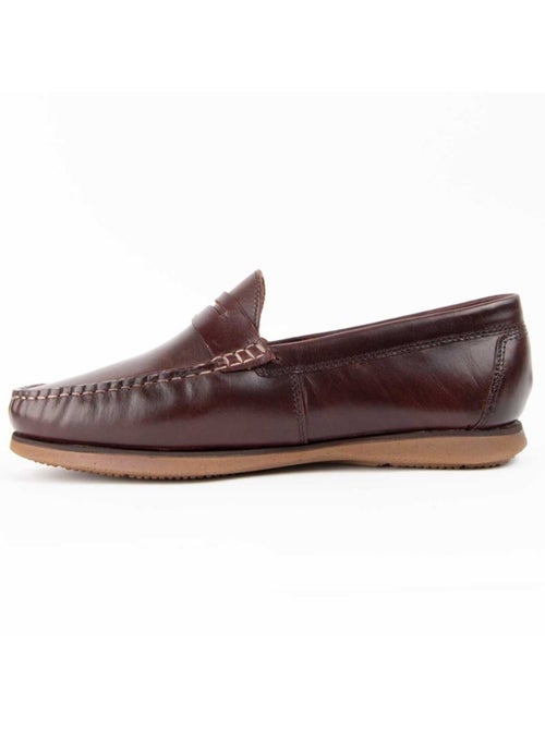 Mocassim Couro Natural Purapiel - Kiabi Mocassim Couro Natural Purapiel - Kiabi