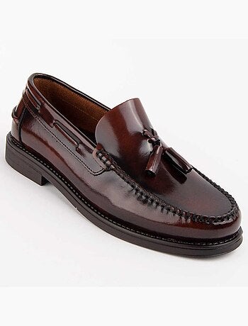 Mocassim Couro Natural Purapiel