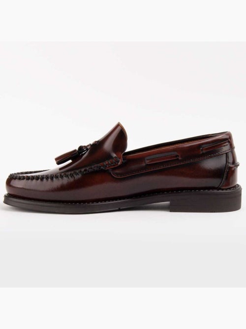 Mocassim Couro Natural Purapiel - Kiabi Mocassim Couro Natural Purapiel - Kiabi