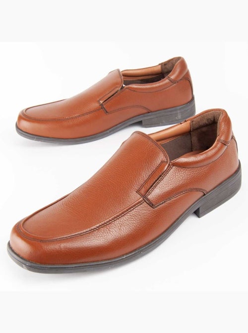 Mocassim Couro Natural Purapiel - Kiabi Mocassim Couro Natural Purapiel - Kiabi