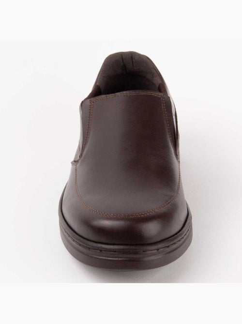 Mocassim Couro Natural Purapiel - Kiabi