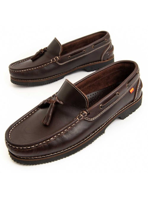 Mocassim Couro Natural Purapiel - Kiabi Mocassim Couro Natural Purapiel - Kiabi