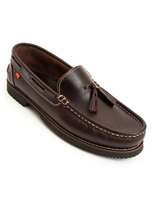 Mocassim Couro Natural Purapiel - Kiabi Mocassim Couro Natural Purapiel - Kiabi