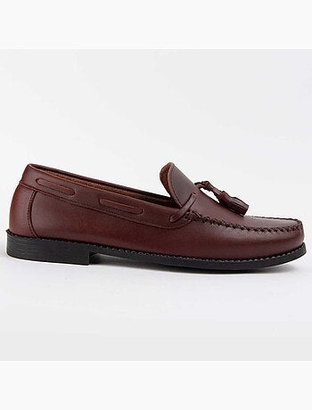 Mocassim Couro Natural Purapiel