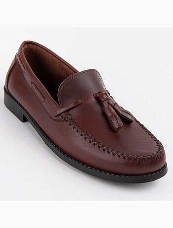Mocassim Couro Natural Purapiel