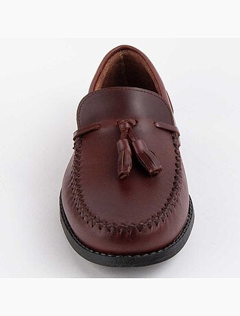 Mocassim Couro Natural Purapiel