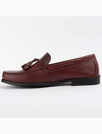 Mocassim Couro Natural Purapiel