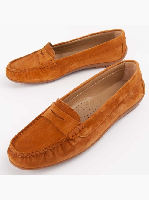 Mocassim Couro Natural Purapiel - Kiabi Mocassim Couro Natural Purapiel - Kiabi
