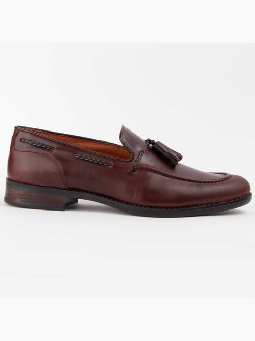 Mocassim Couro Natural Purapiel - Kiabi Mocassim Couro Natural Purapiel - Kiabi