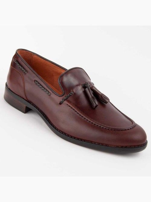 Mocassim Couro Natural Purapiel - Kiabi Mocassim Couro Natural Purapiel - Kiabi