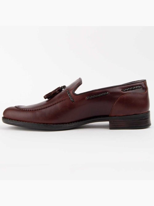 Mocassim Couro Natural Purapiel - Kiabi Mocassim Couro Natural Purapiel - Kiabi