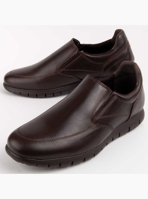 Mocassim Couro Natural Purapiel - Kiabi Mocassim Couro Natural Purapiel - Kiabi