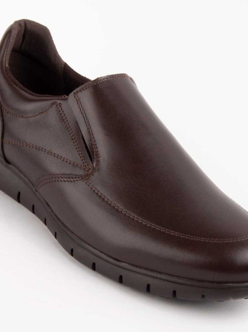 Mocassim Couro Natural Purapiel - Kiabi Mocassim Couro Natural Purapiel - Kiabi