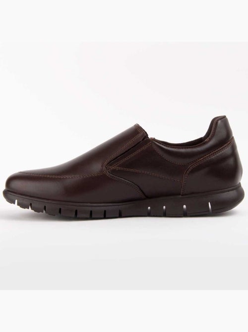 Mocassim Couro Natural Purapiel - Kiabi Mocassim Couro Natural Purapiel - Kiabi