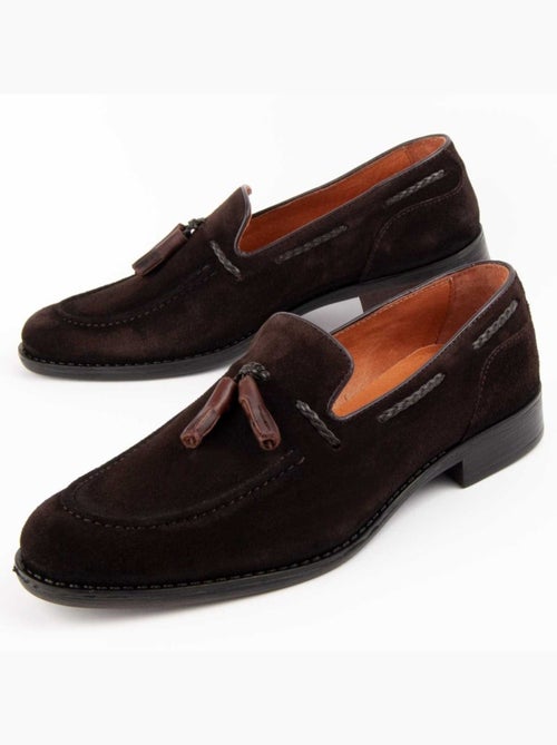 Mocassim Couro Natural Purapiel - Kiabi Mocassim Couro Natural Purapiel - Kiabi