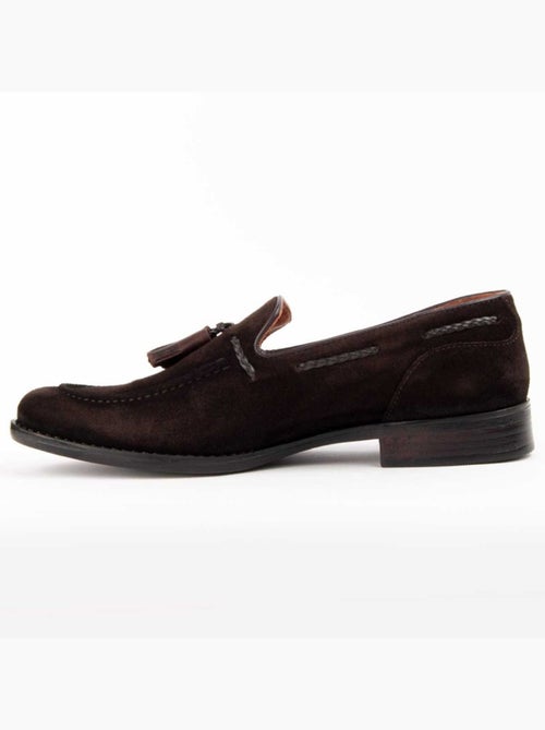 Mocassim Couro Natural Purapiel - Kiabi Mocassim Couro Natural Purapiel - Kiabi