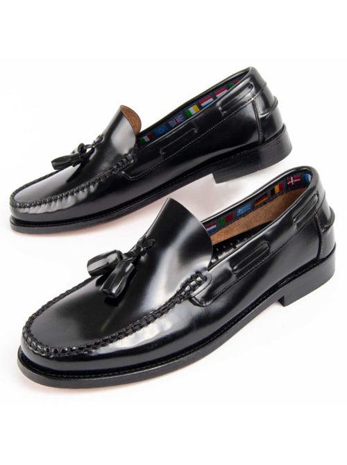 Mocassim Couro Natural Purapiel - Kiabi Mocassim Couro Natural Purapiel - Kiabi
