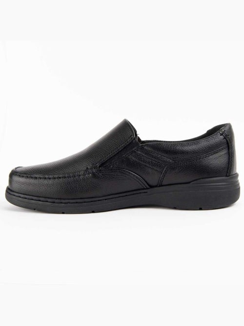 Mocassim Couro Natural Purapiel - Kiabi