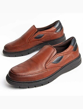 Mocassim Couro Natural Purapiel