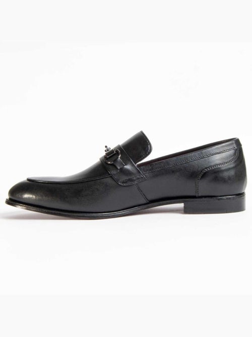 Mocassim Couro Natural Purapiel - Kiabi