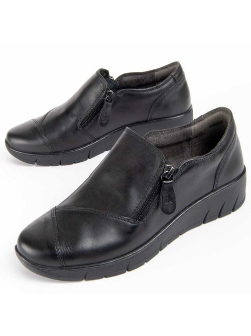 Mocassim Couro Natural Purapiel - Kiabi