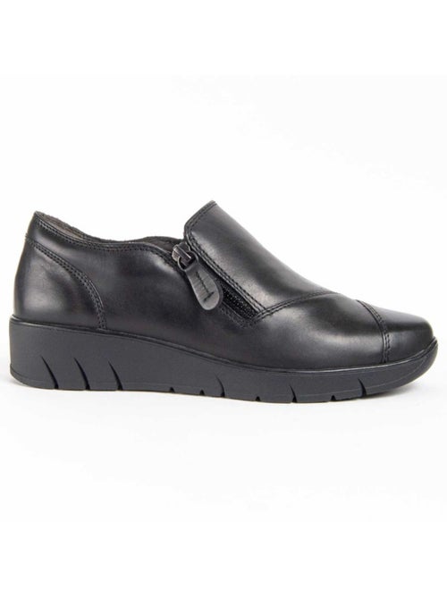 Mocassim Couro Natural Purapiel - Kiabi