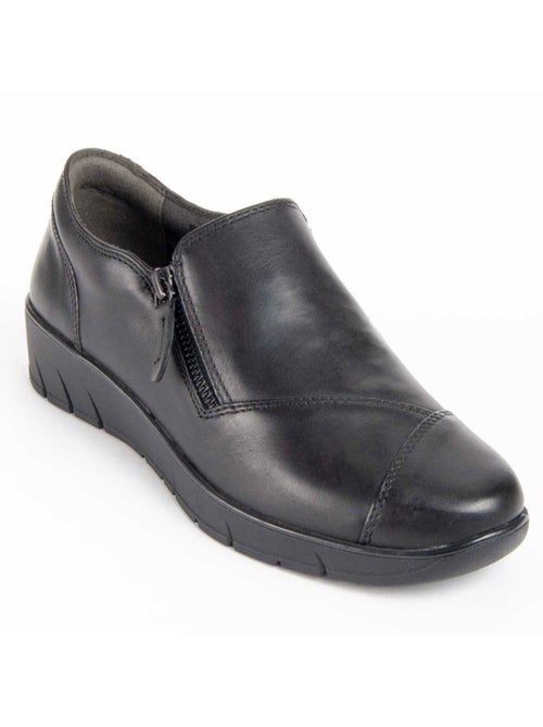 Mocassim Couro Natural Purapiel - Kiabi