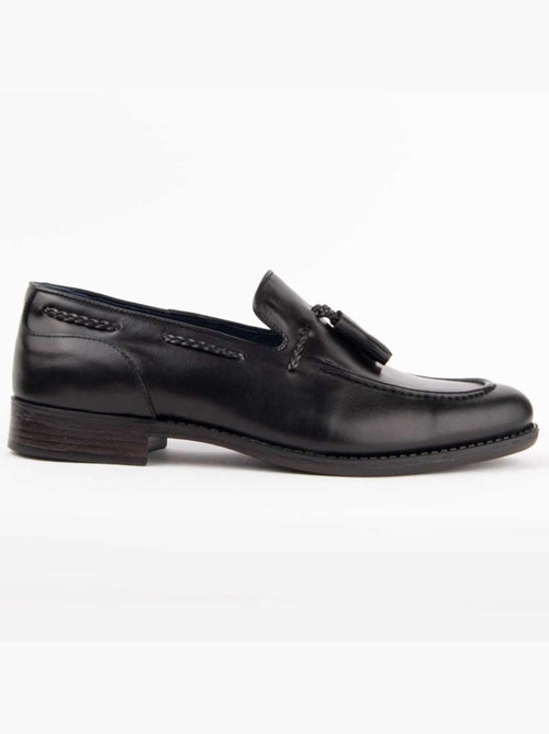 Mocassim Couro Natural Purapiel - Kiabi Mocassim Couro Natural Purapiel - Kiabi
