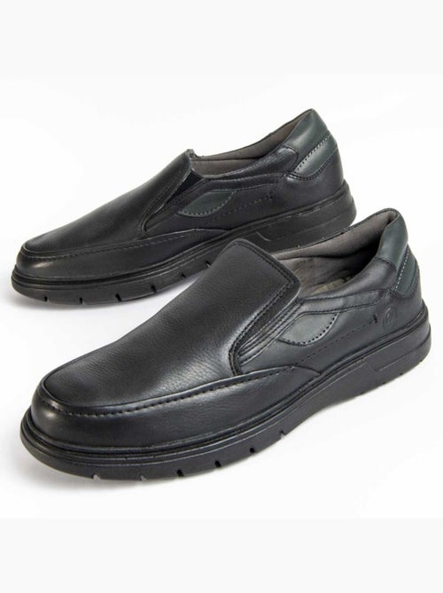 Mocassim Couro Natural Purapiel - Kiabi Mocassim Couro Natural Purapiel - Kiabi