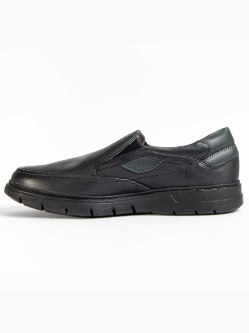 Mocassim Couro Natural Purapiel - Kiabi Mocassim Couro Natural Purapiel - Kiabi