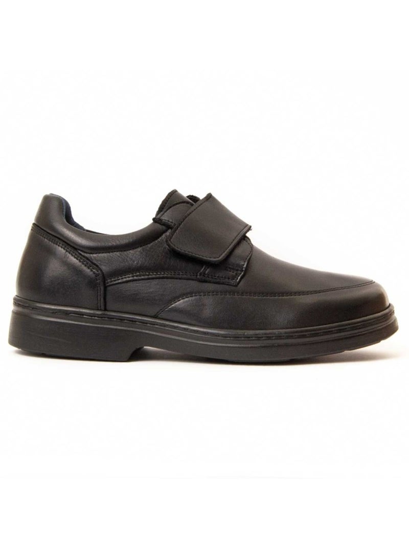 Mocassim Couro Natural Purapiel Preto - Kiabi