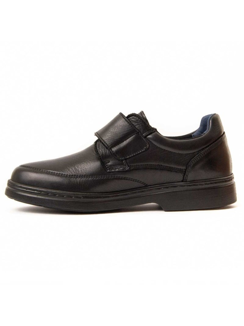 Mocassim Couro Natural Purapiel Preto - Kiabi