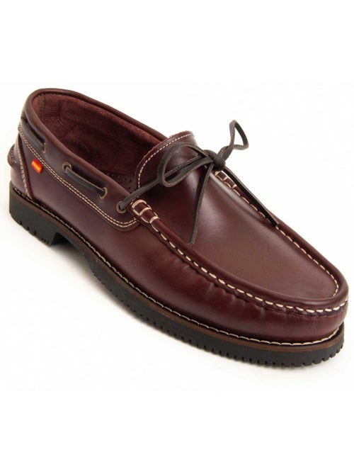 Mocassim Couro Natural Purapiel - Kiabi