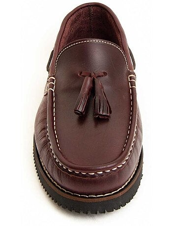 Mocassim Couro Natural Purapiel
