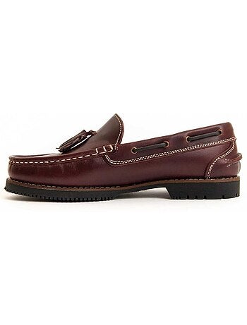 Mocassim Couro Natural Purapiel