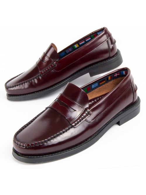 Mocassim Couro Natural Purapiel - Kiabi Mocassim Couro Natural Purapiel - Kiabi