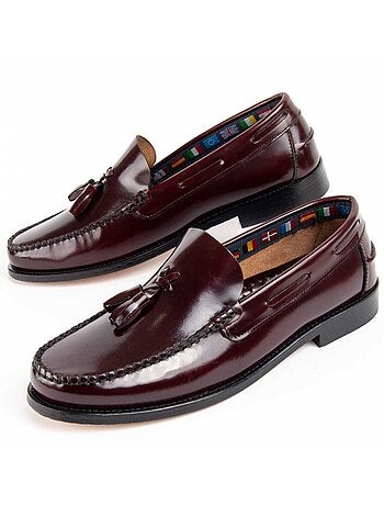 Mocassim Couro Natural Purapiel