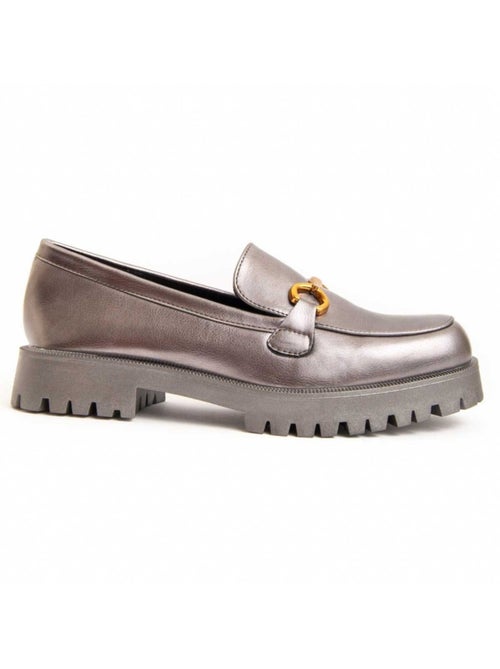 Mocassim De Plataforma Material Sintético E Têxtil Montevita - Kiabi Mocassim De Plataforma Material Sintético E Têxtil Montevita - Kiabi