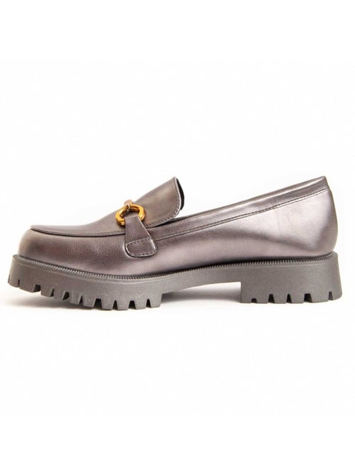 Mocassim De Plataforma Material Sintético E Têxtil Montevita - Kiabi Mocassim De Plataforma Material Sintético E Têxtil Montevita - Kiabi