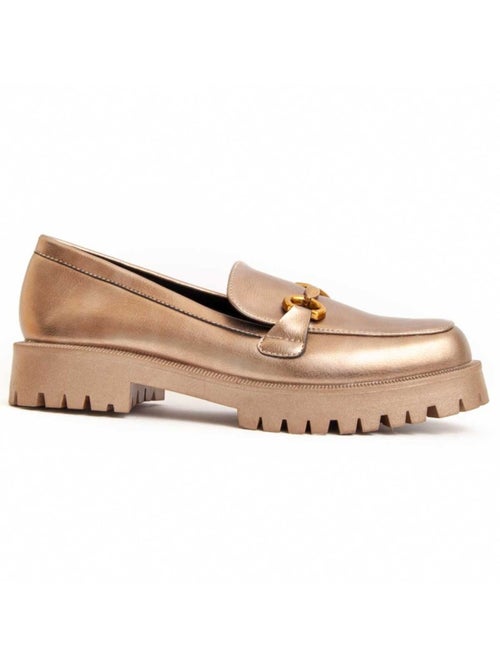 Mocassim De Plataforma Material Sintético E Têxtil Montevita - Kiabi Mocassim De Plataforma Material Sintético E Têxtil Montevita - Kiabi