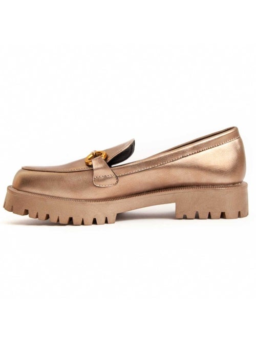 Mocassim De Plataforma Material Sintético E Têxtil Montevita - Kiabi Mocassim De Plataforma Material Sintético E Têxtil Montevita - Kiabi