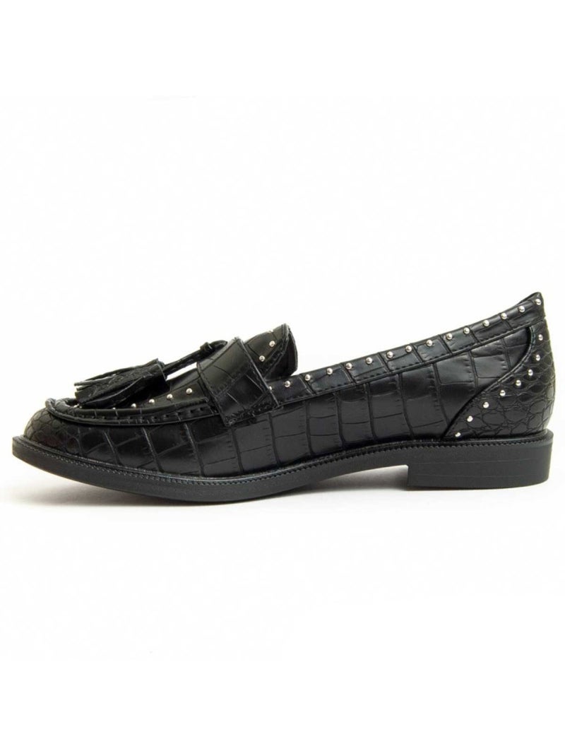Mocassim Material Sintético Montevita Preto - Kiabi