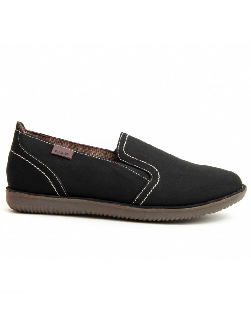 Mocassim Material Sintético Montevita Preto - Kiabi