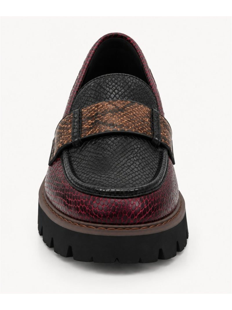 Mocassim material sintético montevita Vermelho - Kiabi