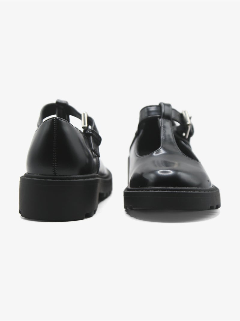 Mocassins abertos Preto - Kiabi