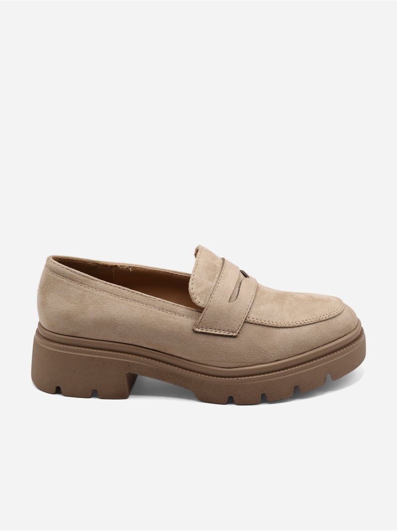 Mocassins alça cruzada Toupe - Kiabi