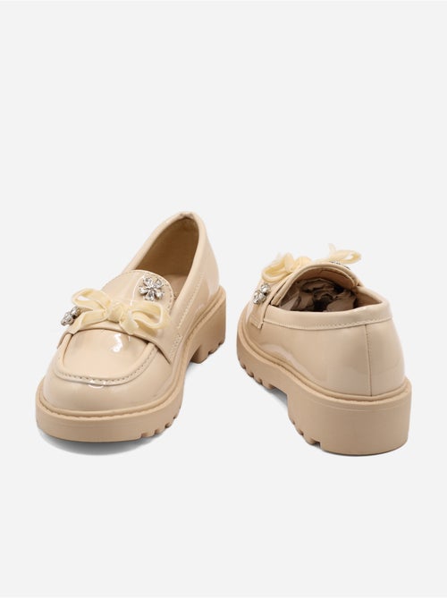 Mocassins com acabamento brilhante - Kiabi